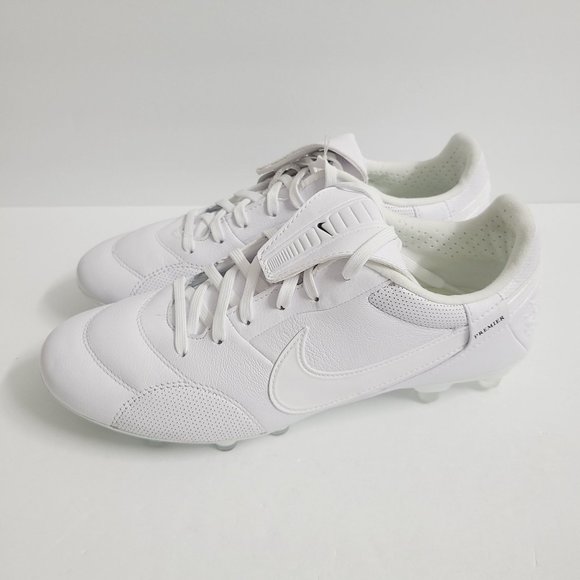 NEW Nike Premier III 3 FG Soccer Cleats AT5889-100 Size 7 White
